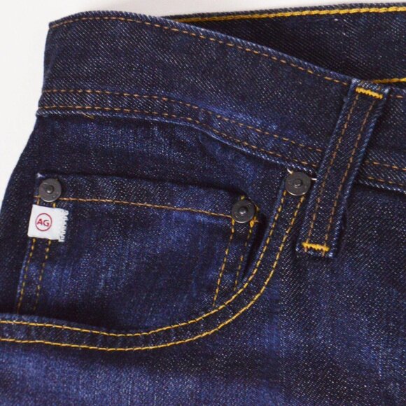 NEW Adriano Goldschmied Mens Jeans 38 Blue Denim The Everett Cotton Blend - Picture 5 of 11